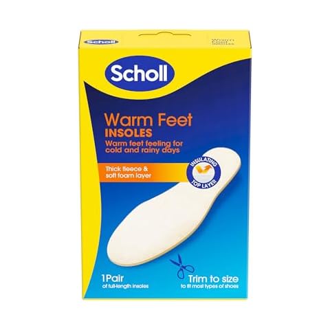 Scholl Warm Feet Insoles for Cold Weather Cover