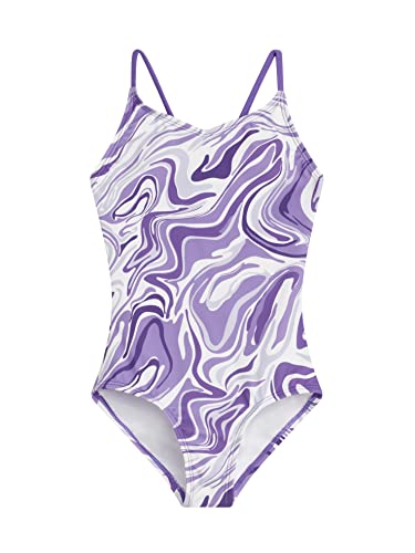 Image of Kanu Surf Girls' Hurricane Beach Sport UPF 50 One Piece Swimsuit