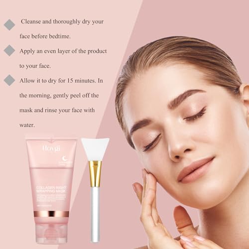 Frandora Collagen Overnight Wrapping Peel Off Facial Mask Pack thumb #4