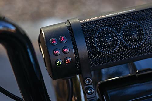 Kuryakyn 2720 Mtx Road Thunder Weather Resistant Motorcycle Sound Bar Plus: 300 Watt Handlebar Mounted Audio Speakers thumb #4