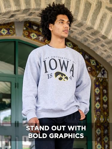 JanSport NCAA Officially Licensed Rival Crew Sweatshirt, Long Sleeve Graphic Pullover for Men & Women, Cotton-Polyester Blend Featuring Collegiate Design & Easy-On Style for Game Days, or Travel - image 3