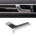 Matte Silver Interior Door Handle Repair Kit Inner Front Driver or Inside Rear Left Side Replacement for Mercedes W204 C250 C300 C63 AMG GLK250 GLK300 GLK350 2047201171 2047201763