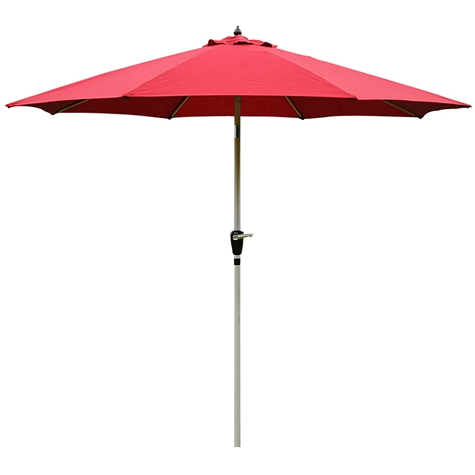 WDSOPK 2.7m/9ft Patio Outdoor Market Table Umbrellas, Garden Parasol Umbrella with Aluminum Pole, for Deck, Backyard, Pool, Beach