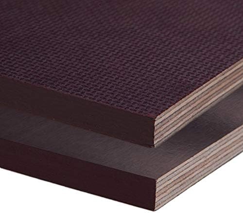 Piano Tavolo In Compensato Betulla 18mm Rivestito Melammina - Nero, 40x20 Cm Ellittico, Made In Germany