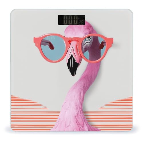 Báscula Digital de Baño Hello Glasses Flamingo miniatura 1