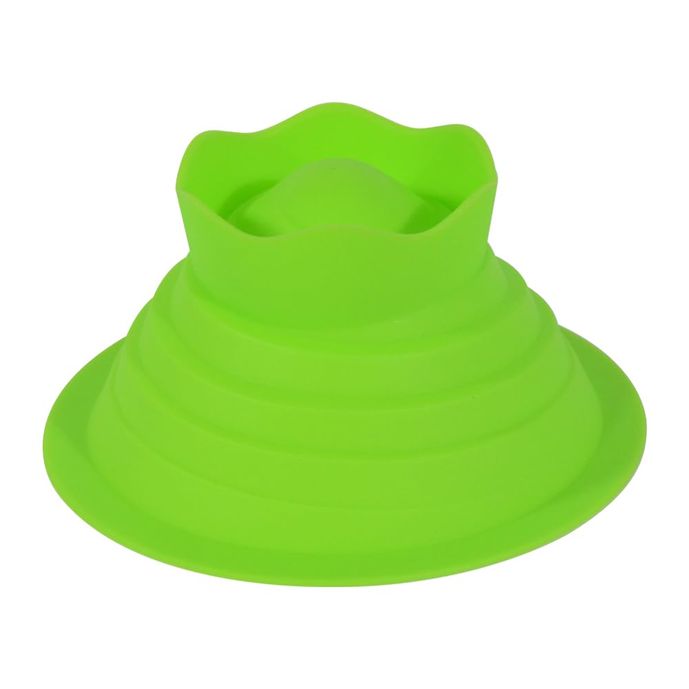 Moldes gigantes para cupcakes, aptos para lavavajillas, moldes de silicona para cupcakes, antiadherentes, para decoración fácil de pasteles y herramientas de horneado (paquete de 3) (verde)