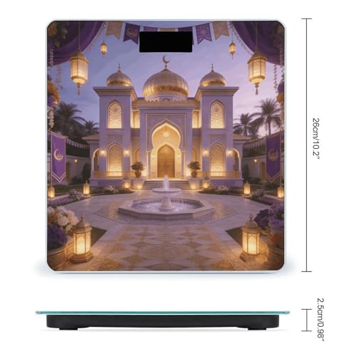Báscula digital para cuerpo 180 kg con pantalla LED miniatura 2
