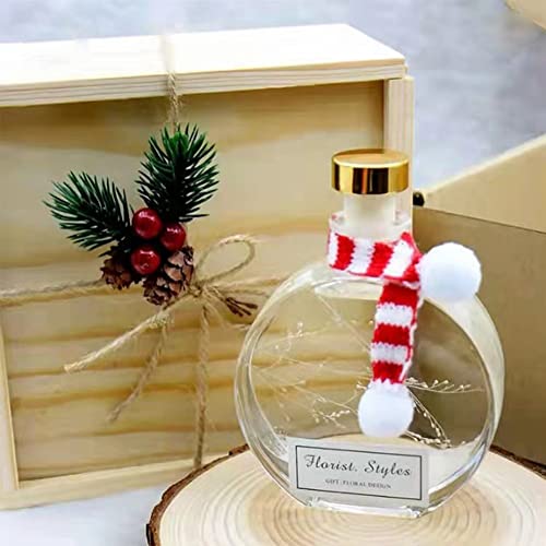 150Ml/5Oz Empty Glass Diffuser Bottle Diffuser Jars Aromatherapy Storage Container Fragrance Accessories Use For Diy Replacement Reed Diffuser Sticks Sets Oils Crafts Decor(Clear) #TOP6