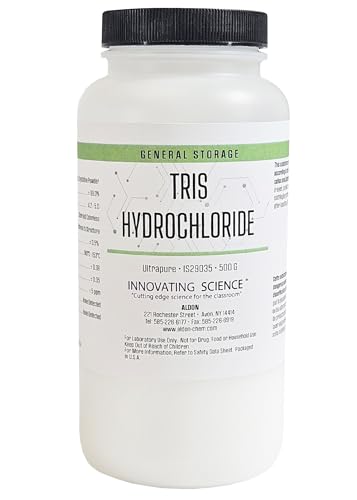 Innovating Science Ultrapure Tris Hydrochloride, 500g | High-Purity Crystalline Powder for Laboratory & Biochemical Applications | ? 99.0% Purity | RNase & DNase Free | Research-Grade Quality