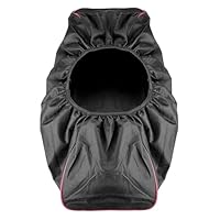 KZNKZN 1 x Auto-Windenabdeckung, schwarz, strapazierfähig, 600D, atmungsaktives Oxford-Gewebe, wasserdicht, staubdicht, für elektrische Seilwinden von 3,6–7,9 kg Kapazität, für drinnen und draußen