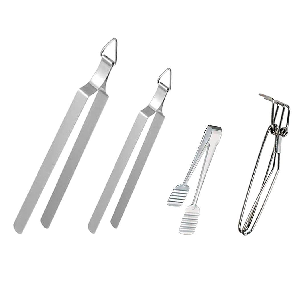 Buy Stainless Steel Serving Tongs, Indian Steel Chimata, Roti Or
