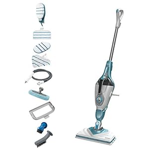 BLACK+DECKER BHSM166DSM-QS stoommop 2-in-1, 1.600 W, met Delta-kop