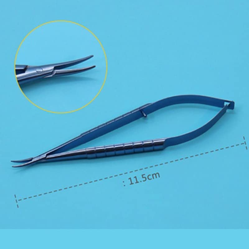 Microscope Multifunctional Microscopic Microscopic Needle Holder(Blue B)