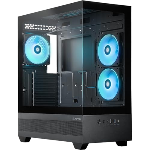 Chieftec Gabinete de PC Mid Tower Negro W129161706 miniatura 1