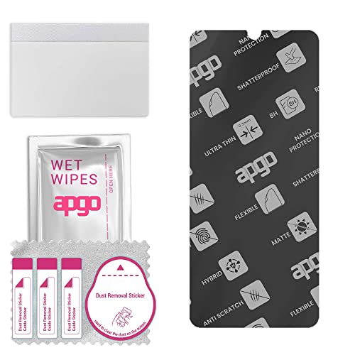 apgo Protector de pantalla MATTE Hybrid Glass para TCL 10 SE