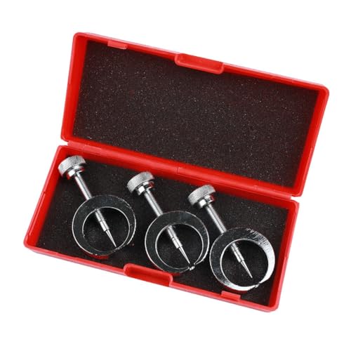 Flaroey Herramienta de Reparación de de Agujas para Manómetro de 4,4 mm, 3,3 mm y 2,4 mm, Extractor de Agujas para Manómetros, Indicador de Cuadrante y Medidor de Presión