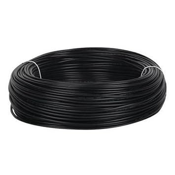 Cospex Flexible 2.5mm Copper Wire for Home or Domestic Industrial Electric Wiring, Electric Wire-50Feet (Black Color)