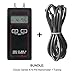 Dwyer 475-3-FM Digital Manometer + Tubing. Fast, Accurate Positive, Negative, Differential Pressure Readings. Range 0-200.0 inch w.c. Intrinsically Safe. Air or Natural Gas. Large LCD. Made in USA.