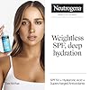 Neutrogena Hydro Boost Hyaluronic Acid Face Moisturizer with Broad Spectrum SPF 50 Sunscreen, Non-Greasy, Fragrance Free Daytime Facial Moisturizer to Hydrate & Soothe Dry Skin, 1.7 fl. oz