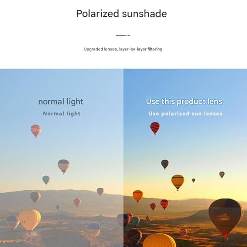 Organismt Sunglasses,Adjustable Tint Rounded Polarized Lenses,400V Lens FlexiTint Retro Sunglasses2