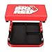 Torin Big RED TR6300-3 250lbs Red Rolling Automotive Creeper Garage/Shop Seat: Padded Mechanic Stool with Tool Large Tray Suitable for garages, Repair Shops