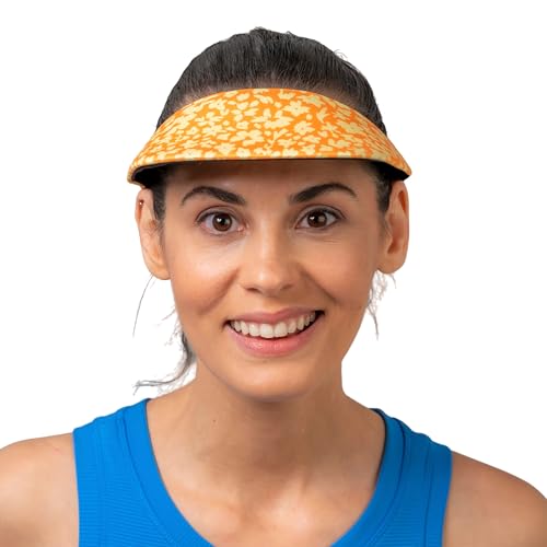 Image of No Headache Sun Visor for Women | Stylish, Lightweight Golf & Tennis Hat | UV Protection for Outdoor Sports & Travel