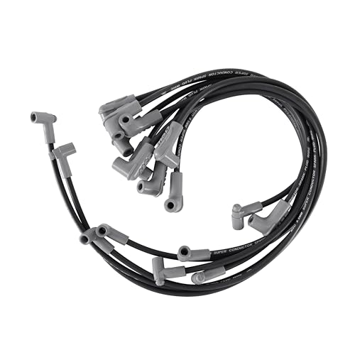 MSD 31243 Black 8.5mm Super Conductor Spark Plug Wire Set
