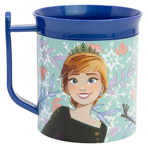 Stor La Reine des Neiges Tasse en Plastique réutilisable pour Micro-Ondes 400 ML