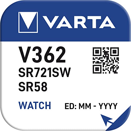 Varta 48006 SR58 (V362) - batteria a bottone ossido d'argento-zinco 1 55 V