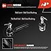 A-Premium Set of 4, Front Outer Tie Rod End, Lower Ball Joint, Compatible with Subaru & Saab - 1993-2019 - Impreza, Outback, Forester, Crosstrek, Legacy, XV Crosstrek, Baja, WRX, WRX STI, 9-2X