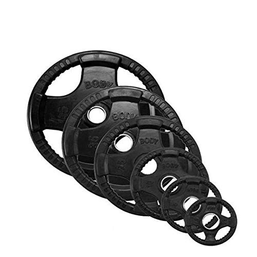 olimpico gomma manubri disco Body-Solid Rubber 4 Grip Olympic Plates Kg 5