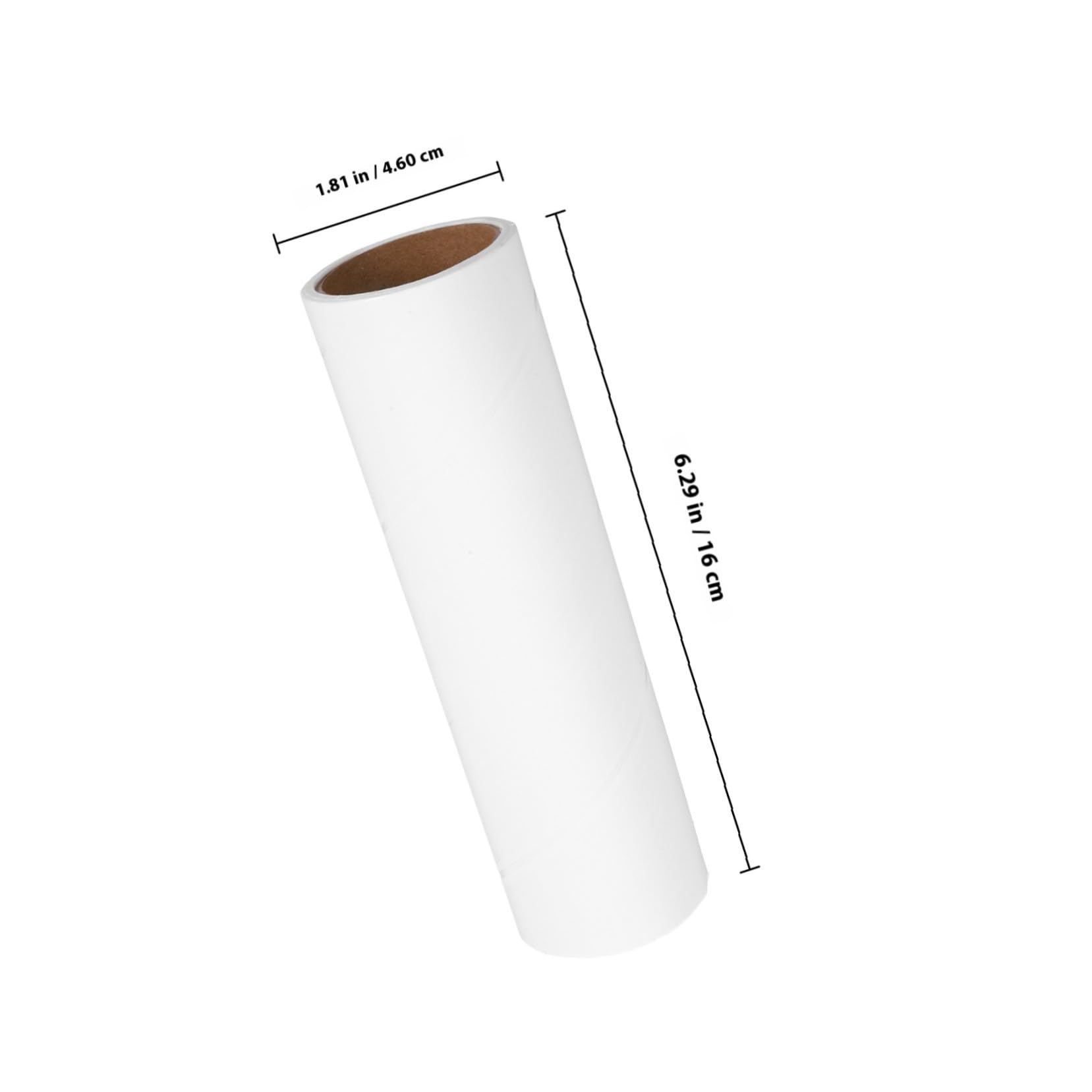 Ersatz für Fusselrolle 10 Rollen Papier, 50 Blatt Je Rolle, Weiß