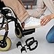 Healeved 2sätze Zubehör Fußstütze Befestigungsblock Und Handgriff Sicherer Halt Für Fußstützen Kompatibel Mit Meisten Modellen Installieren -teilig Schwarz