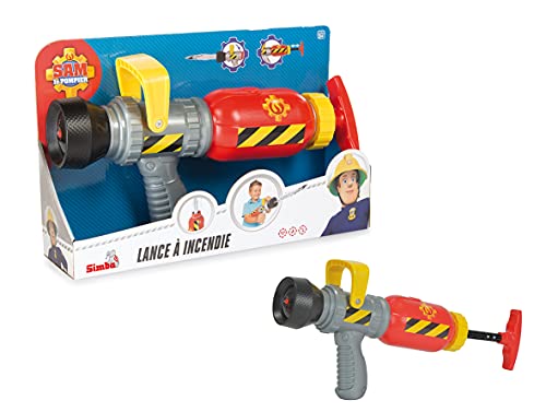 Simba - Sam le Pompier - Lance à Incendie - Pistolet à Eau pour Enfant - 109251746002