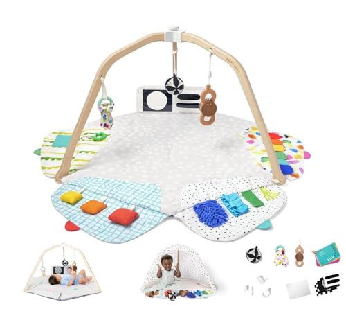Image of LOVEVERY | The Play Gym | Award Winning For Baby , Stage-Based Developmental Activity Gym & Play Mat for Baby to Toddler