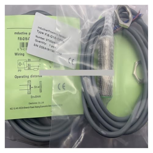 Capteur de proximité FI8-G18-ON6L commutateur inductif NPN NO cylindrique M18 10-30V