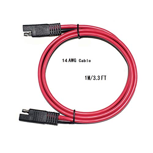 Wvzong SAE zu SAE 2-poliger Schnellverbindungs-/Trenn-Verlängerungskabelbaum Cover