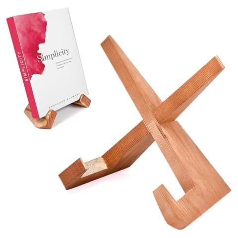 Regal Trunk & Co. Wooden Cookbook Stand Cover