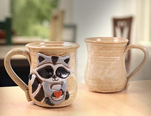 Taza Love Bandit de cerámica artesanal 14 oz miniatura 4