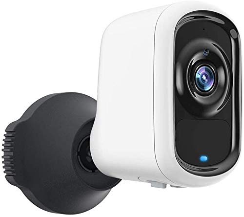 Preisvergleich Produktbild SDETER Außenüberwachungskamera, WiFi-Batterie 1080P AI Intelligente kabellose Kamera mit Bewegungserkennung für humanoide Haustierfahrzeuge mit akustischem Alarm, Zwei-Wege-Audio, Nachtsicht