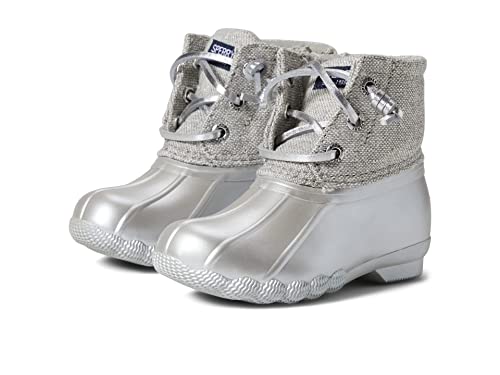 Sperry Mens Shoes Rain Boot, Grey, 8 US Unisex Little Kid