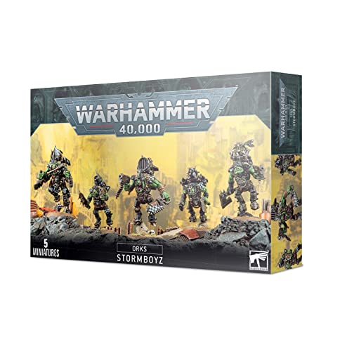 Orks Stormboyz réacteurs dorsaux Warhammer 40k figurine choc