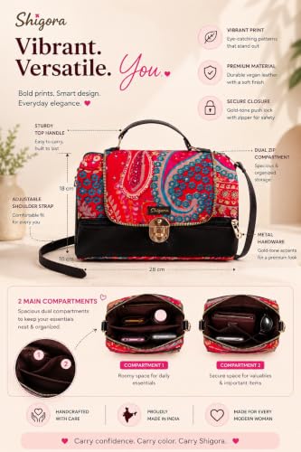 Image of designer Satchel Hand Bags for Women Stylish | cross body sling Bag | Purse | Travel | Office |for daily use /Birthday Gift for Wife /Mother | Rakhi Gifts for Sisters