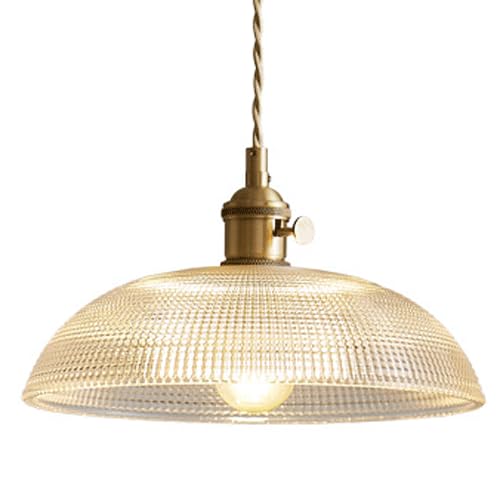Lustre à tête unique en verre et luminaires de plafond E27 pour décoration design