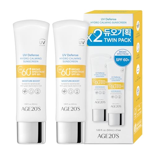 AGE20'S UV Defense Hydro Calming Sunscreen SPF 60+ | Korean Sunsc...