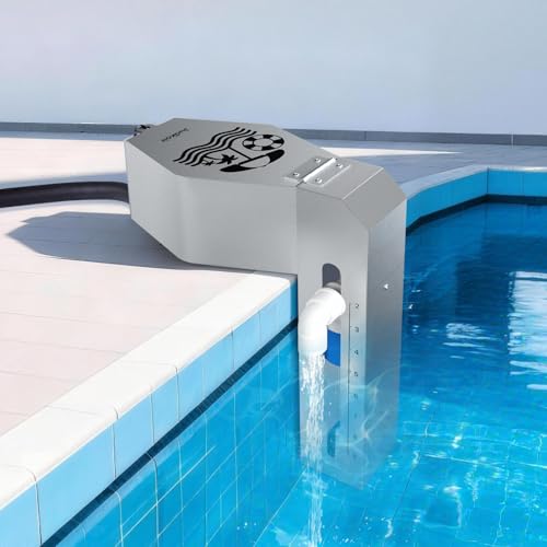 Judkoir Automatic Pool Filler Metal Construction with Anti-Corrosion Coating 2 to 9 Inch Visual Water Level Adjustment Pool Water Leveler Auto Fill Pool Stuff Swimming Accessories