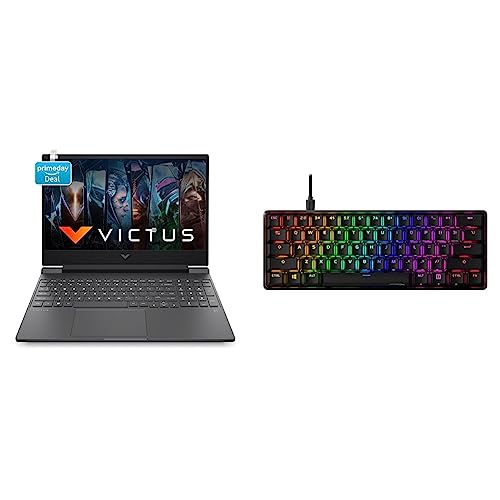 Image of HP Victus Gaming 12th Gen Intel Core i5 12450H Processor 15.6 inch(39.6 cm) FHD Gaming Laptop & Alloy Origins 60 Red Switch