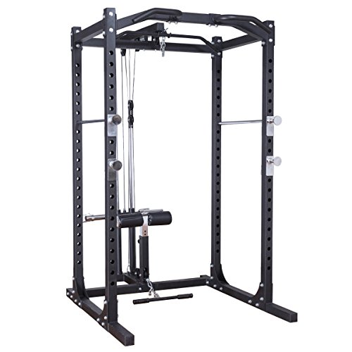Goplus Power Rack Heavy Duty Adjustable Power Cage Multi-Function Fitness Squat Cage for a Complete Home Gym, Strength Training and Muscle Building