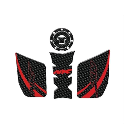 Genouillères réservoir CFMOTO 400NK anti rayures pad aspect carbone