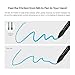 HUION 10 Pack Upgraded Replacement Felt Nibs PN05F Compatible with Pen Stylus PW517 for Drawing Tablets Kamvas 12, 13, 22, 22 Plus, Pro 16 Plus 4K, Pro 24 4K